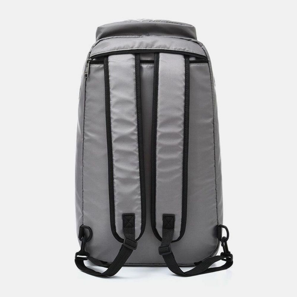 Unisex-Nylon Wasserdicht Verschleißfest Outdoor-Brieftasche Große Kapazität Basketball-Aufbewahrungstasche Reisetasche Sporttasche Rucksack