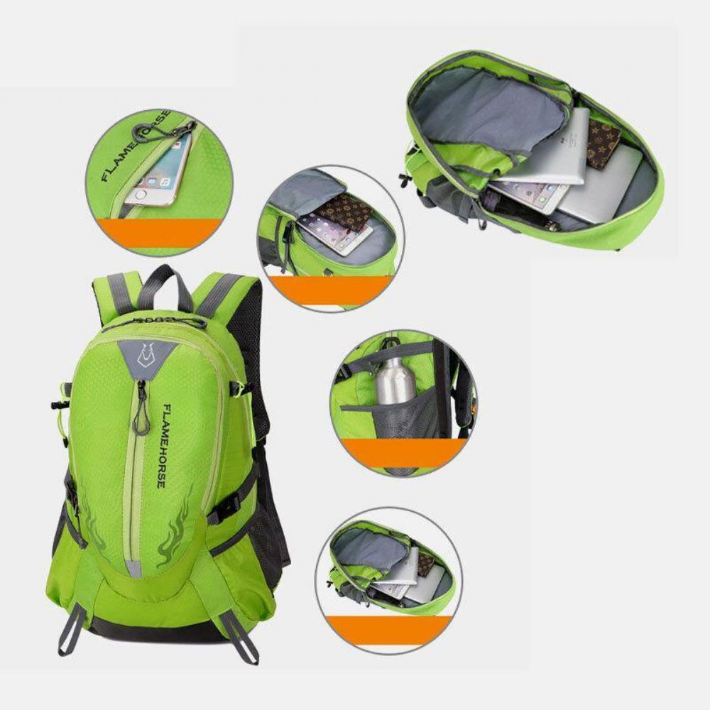 Unisex-Oxford-Stoff Wasserdicht Große Kapazität Outdoor-Kletter-Reiserucksack