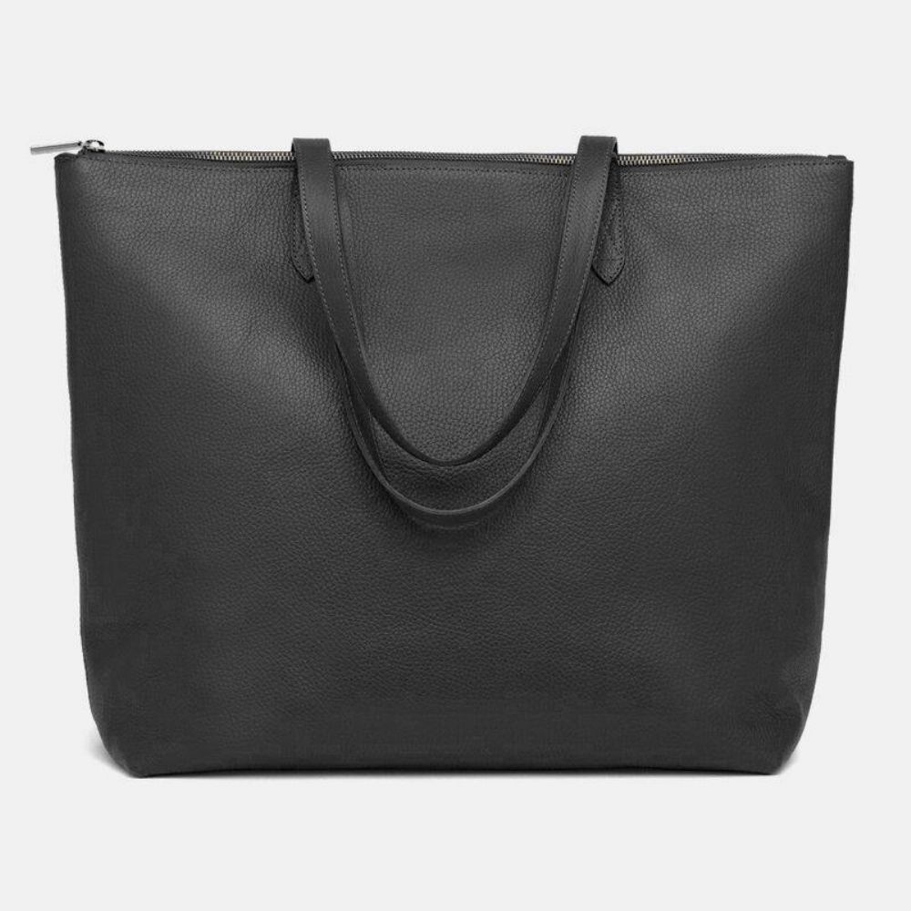 Brenice Damen Pu-Leder Schlüsselanhänger Multi-Pocket Große Kapazität Laptoptasche Aktentasche Business Handtasche