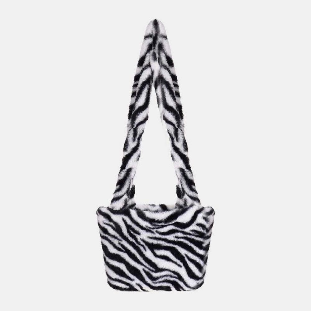 Damen Filz Tie-Dye Casual Fashion Soft Multi-Carry Handtasche Umhängetasche Umhängetasche