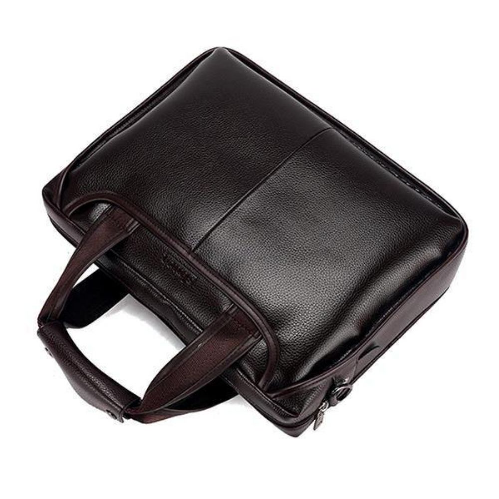 Herren Kunstleder Business Handtasche Laptoptaschen Aktentasche Umhängetasche