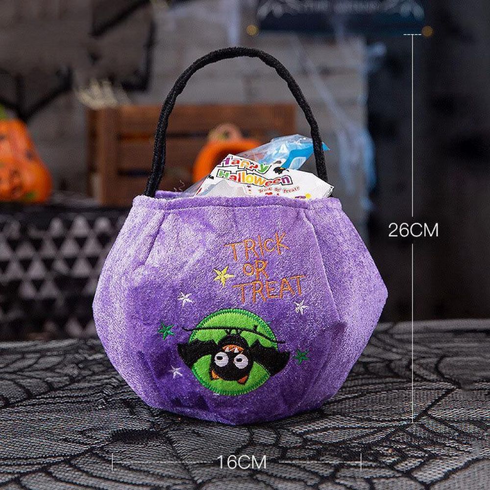 Kinder-Halloween-Stil Muster Lässig Zum Ausgehen Kandiszucker Tragetasche Handtasche