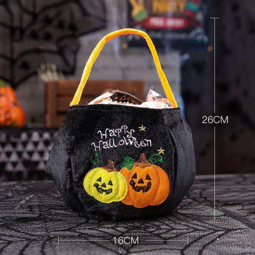 Kinder-Halloween-Stil Muster Lässig Zum Ausgehen Kandiszucker Tragetasche Handtasche