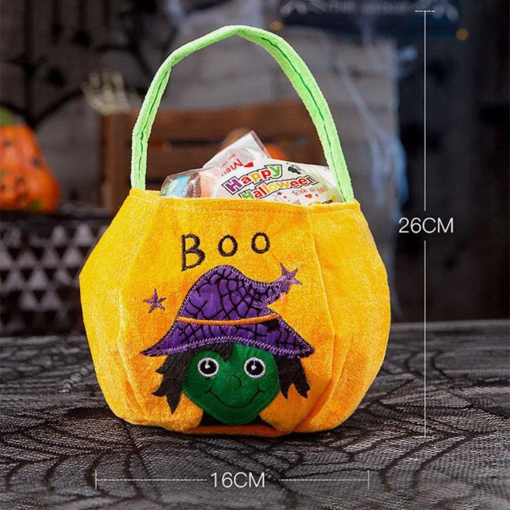 Kinder-Halloween-Stil Muster Lässig Zum Ausgehen Kandiszucker Tragetasche Handtasche