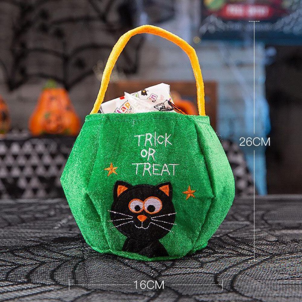 Kinder-Halloween-Stil Muster Lässig Zum Ausgehen Kandiszucker Tragetasche Handtasche