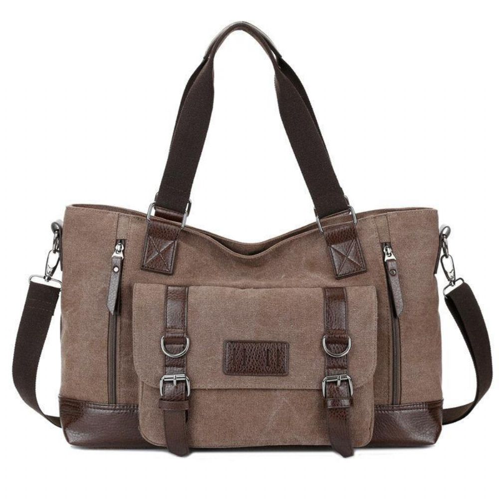 Männer Canvas Lässige Schulter Sling Bag Handtasche Reisetasche