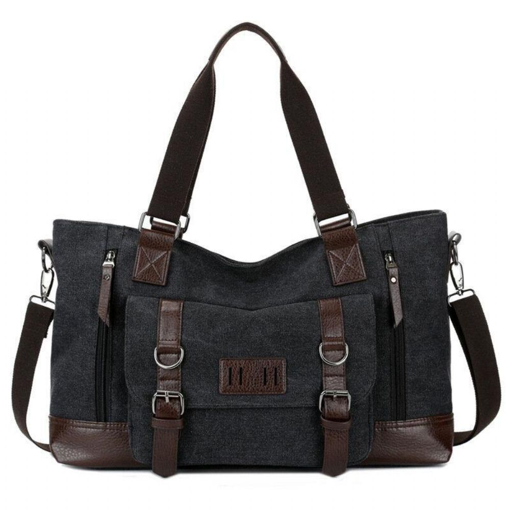 Männer Canvas Lässige Schulter Sling Bag Handtasche Reisetasche