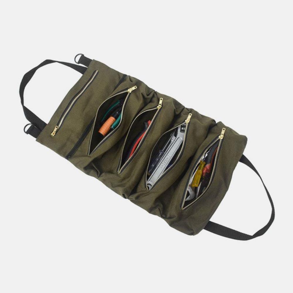 Multifunktionale Canvas Suspension Auto Aufbewahrungstasche Werkzeugtasche Tragbare Aufbewahrungstasche Für Car Kit