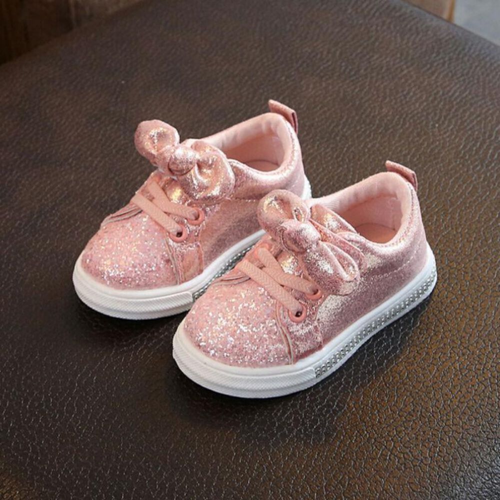 Baby Mädchen Sneakers Mit Pailletten