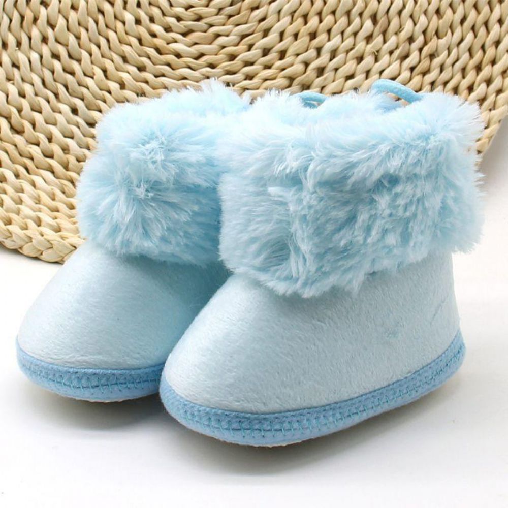 Baby Winterstiefel Aus Baumwolle Mit Weicher Sohle