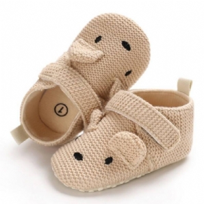 Gestrickte Lauflernschuhe Für Babys Aus Weicher Baumwolle