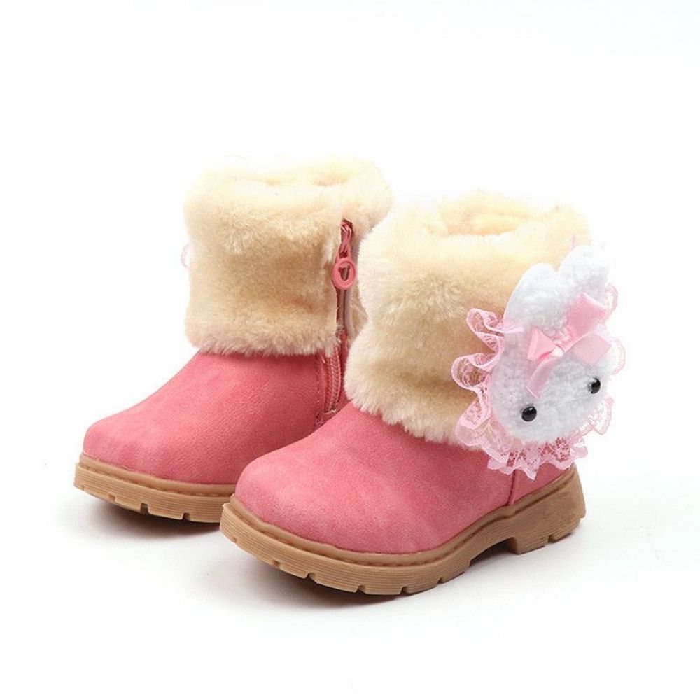 Kawaii-Plüsch-Winterstiefel Für Mädchen