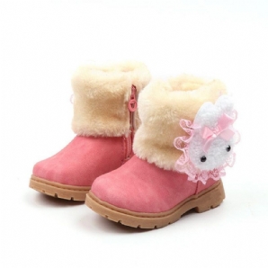 Kawaii-Plüsch-Winterstiefel Für Mädchen