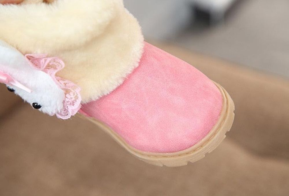 Kawaii-Plüsch-Winterstiefel Für Mädchen