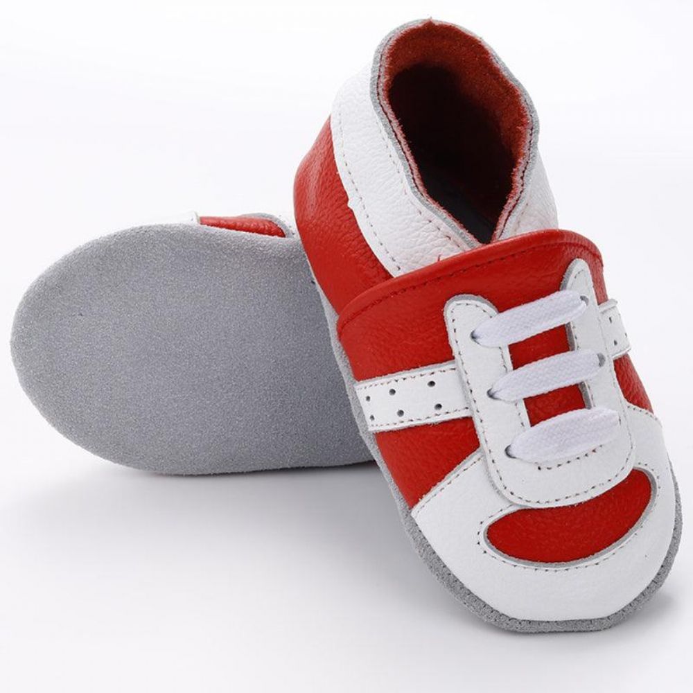 Rutschfeste Babyschuhe Aus Weichem Echtleder