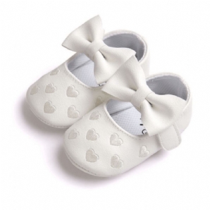 Schöne Gemusterte Lederschuhe Für Babys