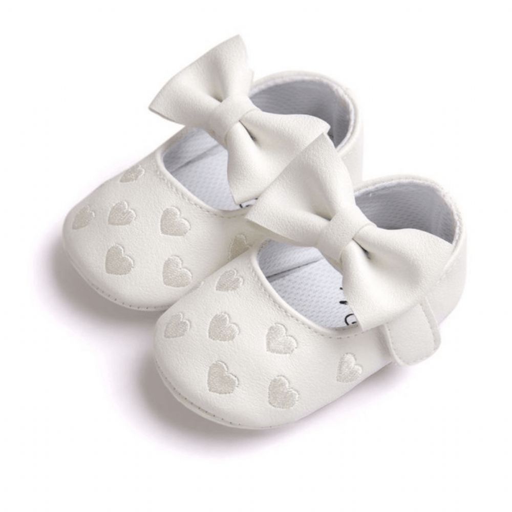 Schöne Gemusterte Lederschuhe Für Babys