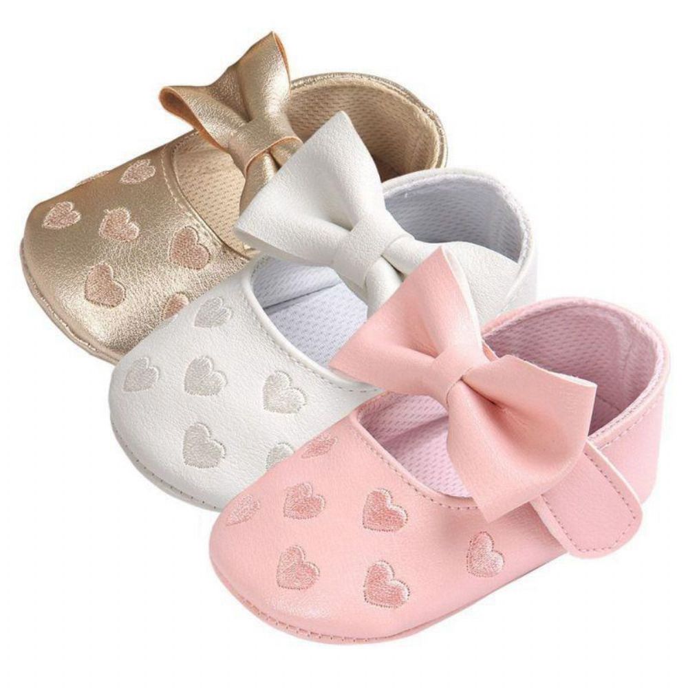 Schöne Gemusterte Lederschuhe Für Babys