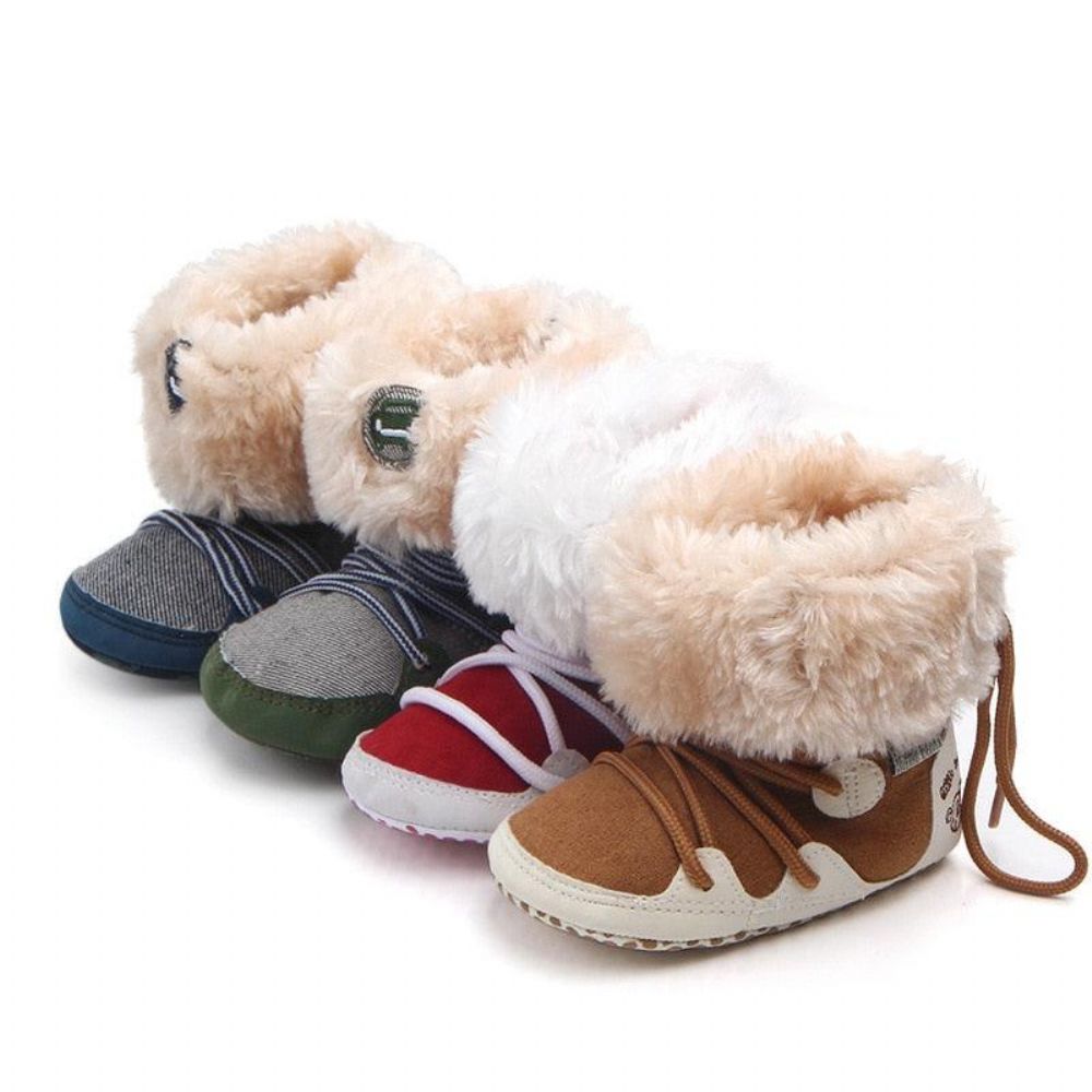 Warme Fleece-Winterstiefel Für Babys