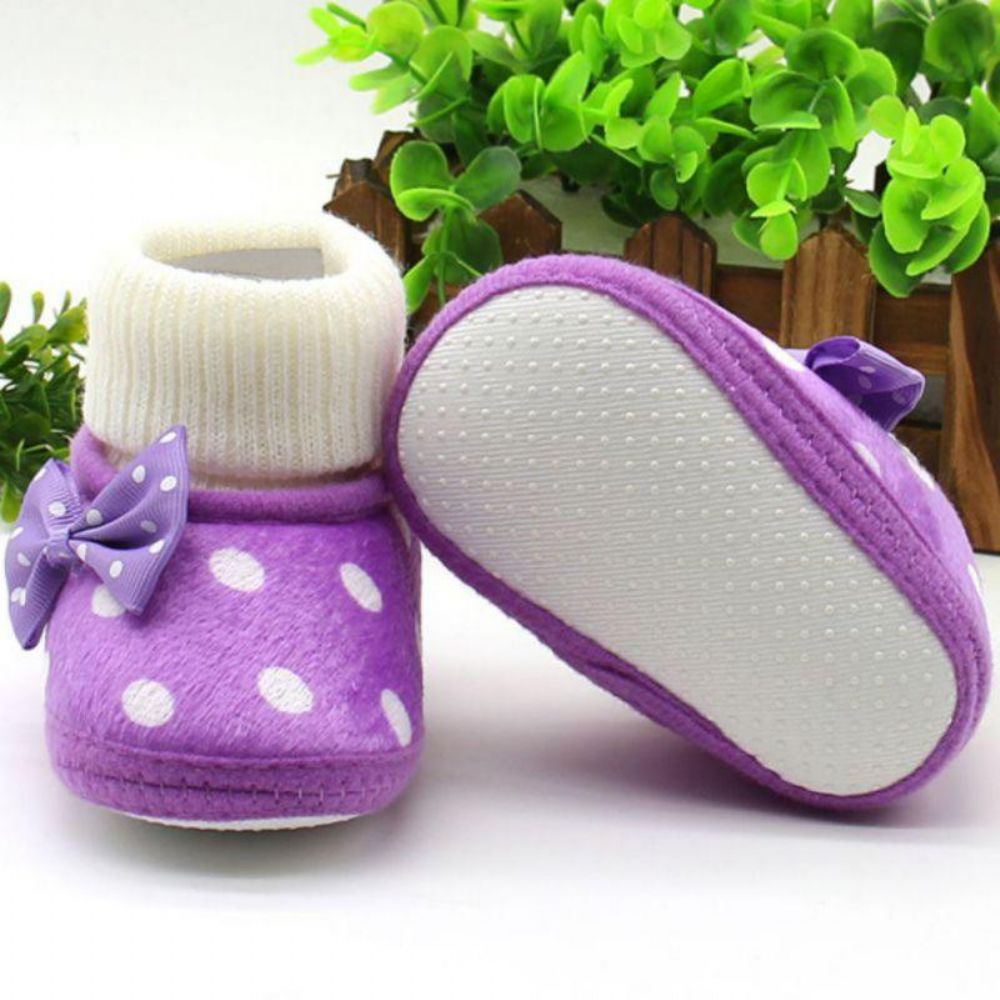 Weiche Anti-Rutsch-Schuhe Für Babys Mit Schleife