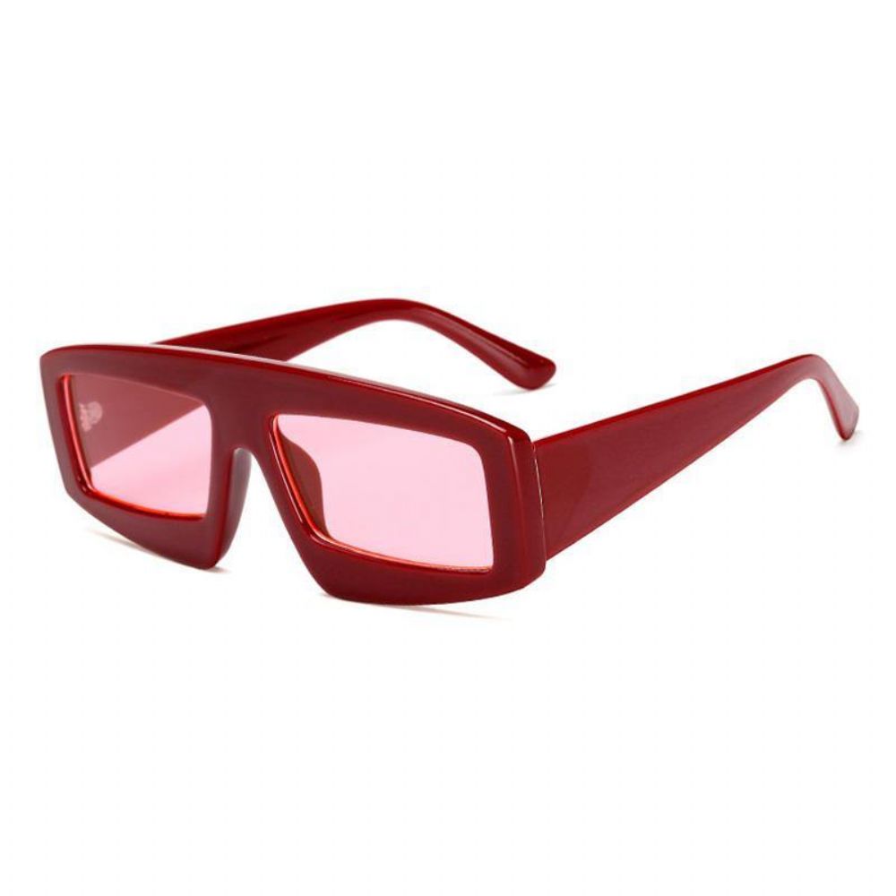 Herren Anti-Uv-Pc-Linsenbrille Unregelmäßige Quadratische Sonnenbrille