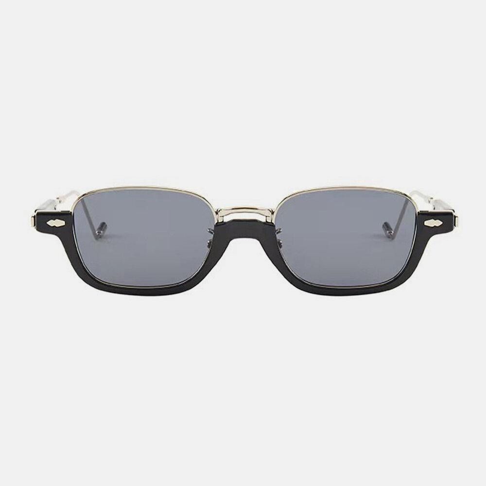 Männer Siamese Piece Rahmenlose Persönlichkeit Mode Polarisierte Uv-Schutz-Sonnenbrille