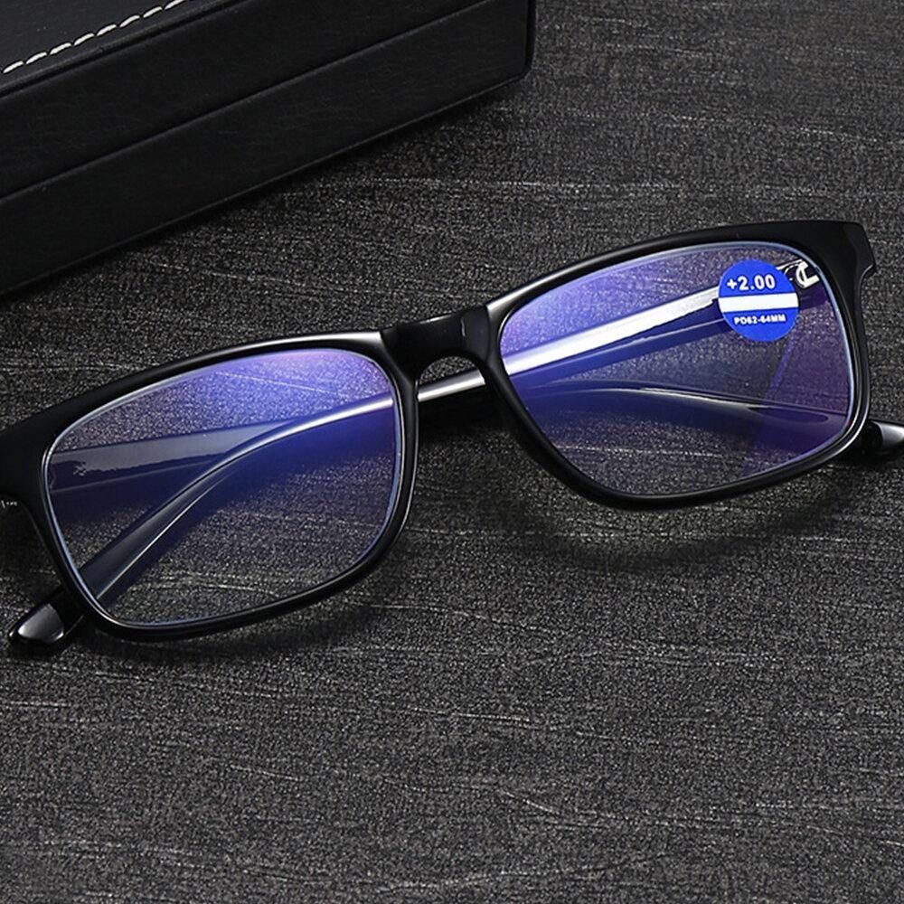 Unisex Anti-Blaulicht Full Frame Casual Business Hd Lesebrille Presbyopie-Brille