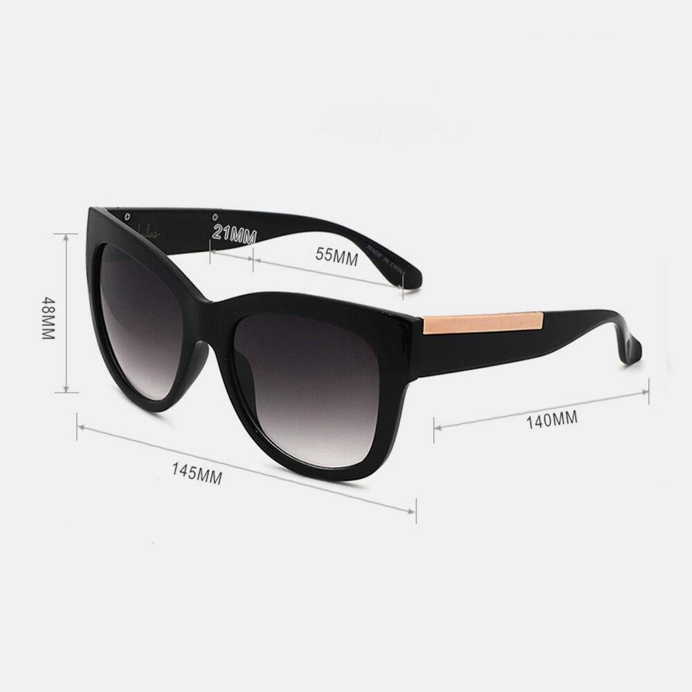 Unisex Fashion Casual Wide Side Full Frame Anti-Uv-Sonnenbrille