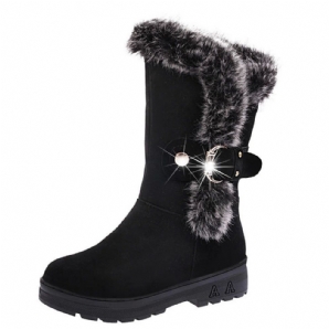 Beiläufige Warme Winter-Schnee-Stiefel-Frauen