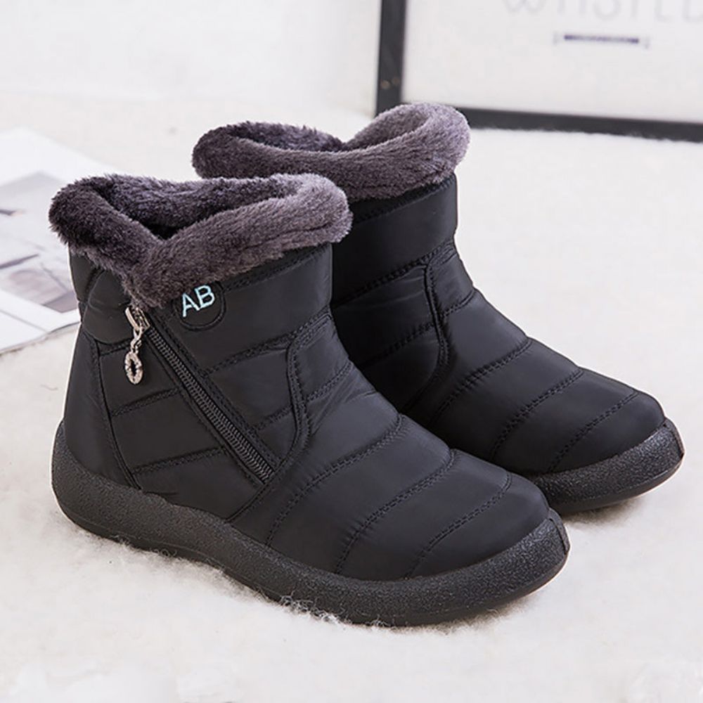 Gepolsterte Stiefeletten Schneestiefel