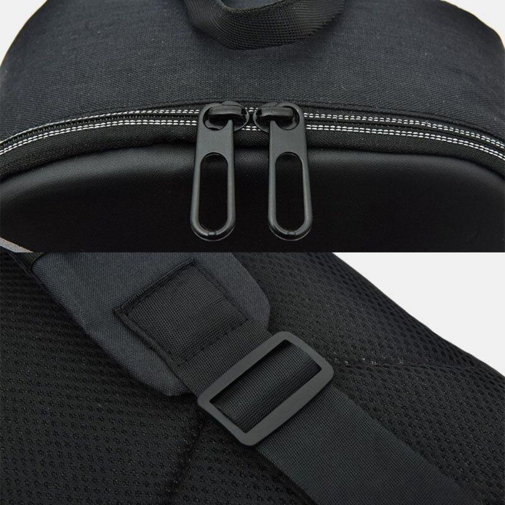 Männer Nylon Usb Lade Lässige Outdoor Kurze Brusttasche Umhängetasche