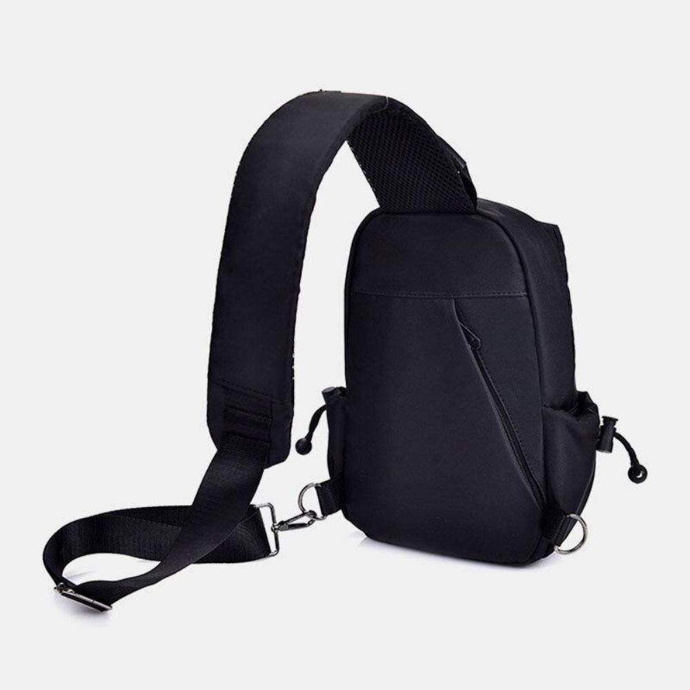 Männer Oxford Tuch Lässige Mode Wasserdichte Outdoor Brusttasche Umhängetasche