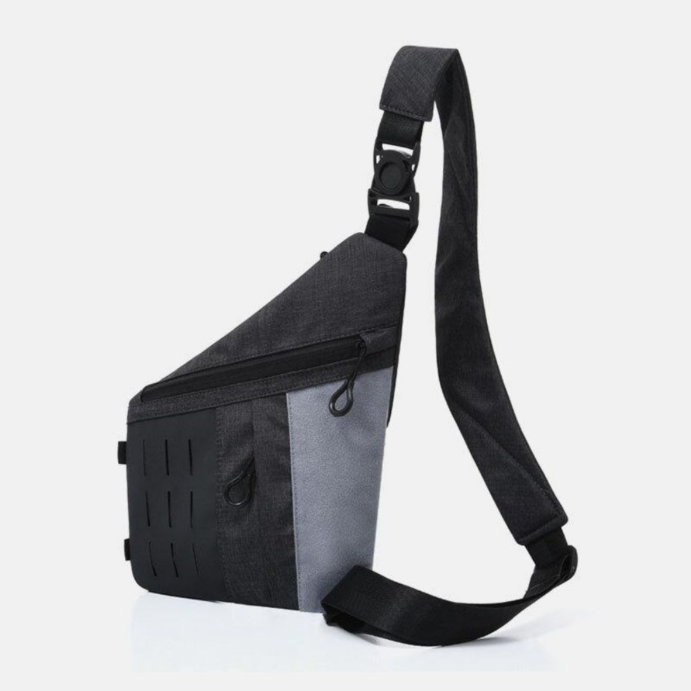 Männer Sport Multi-Taschen Anti-Diebstahl-Umhängetasche Brusttasche Sling Bag