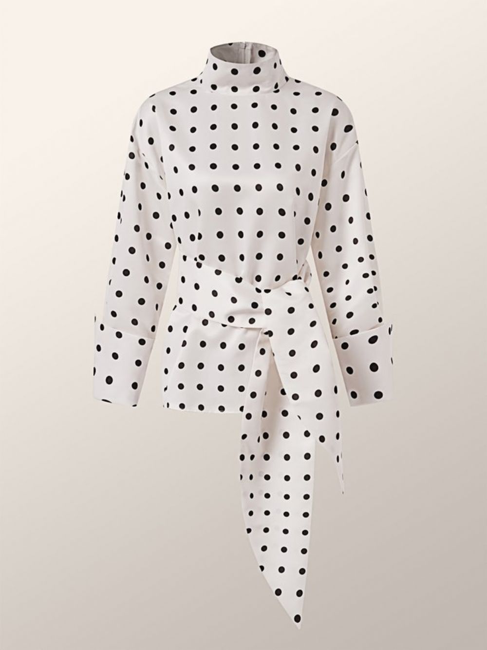 Statement Loose Polka Dots Daily Top