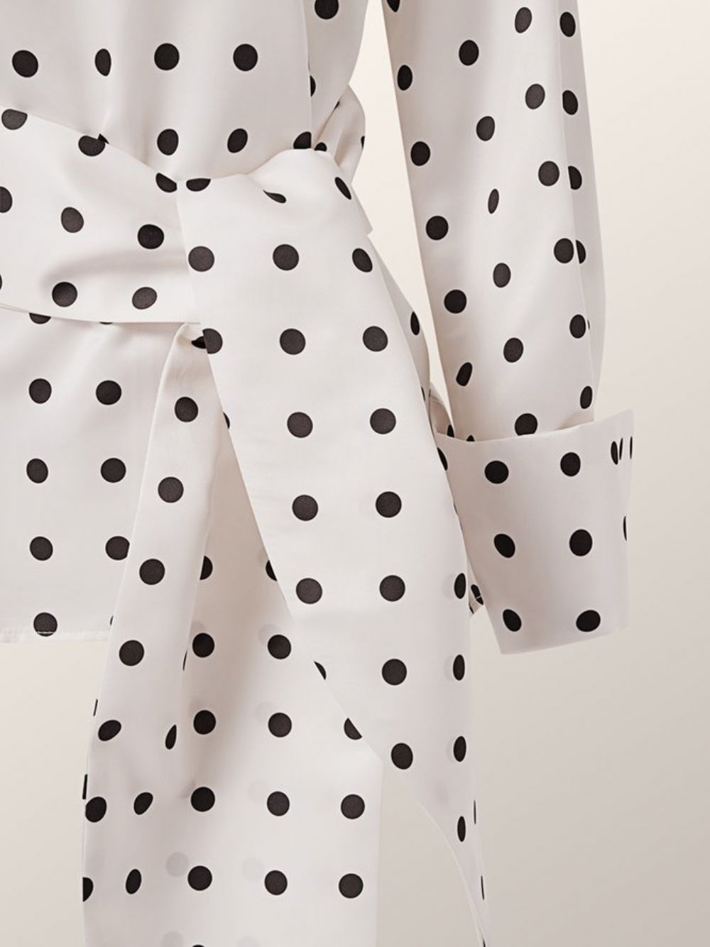 Statement Loose Polka Dots Daily Top