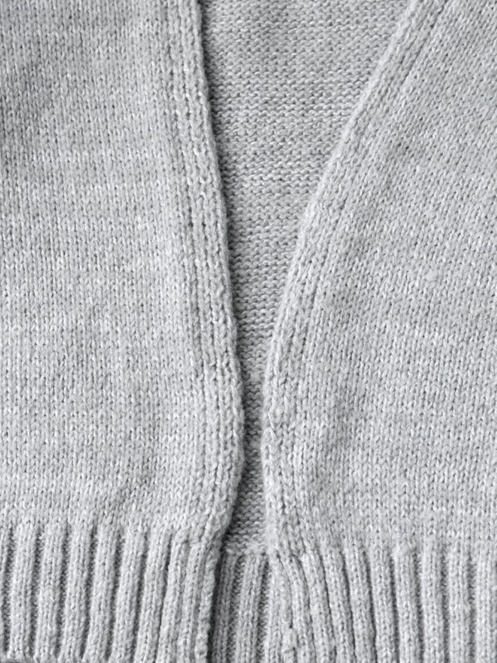 Herbst Einfacher Pullover Mit Rundhalsausschnitt Hohem Stretch Und Täglichem Langarm