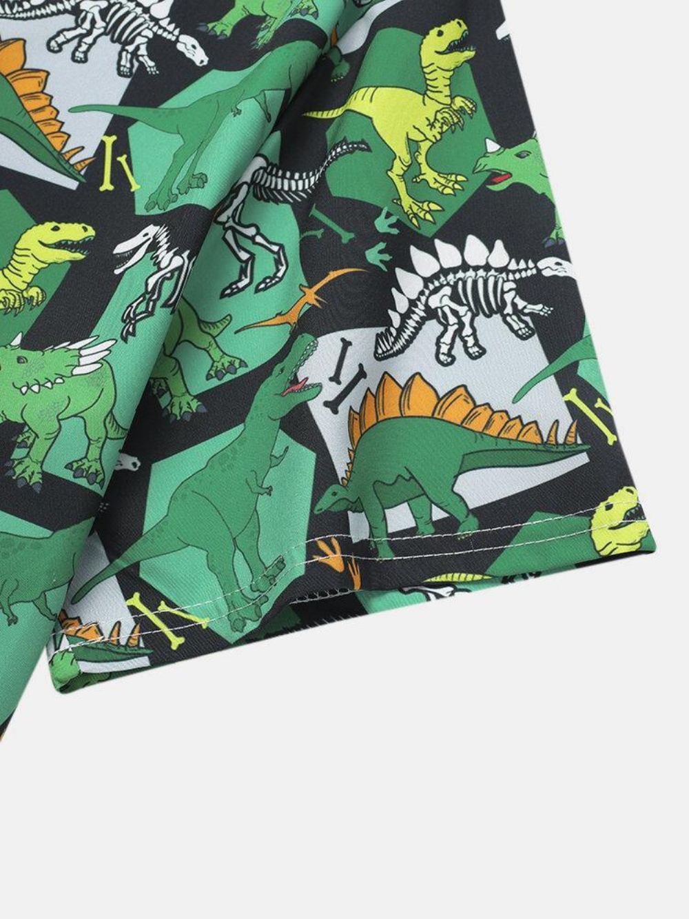 Lässige Dinosaurier-Cartoon-Shirts Für Herren